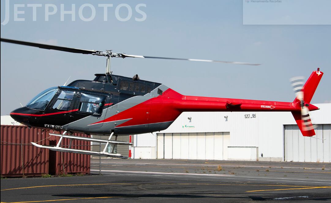 Helicóptero Bell 206B JetRanger II. Foto: Captura de pantalla