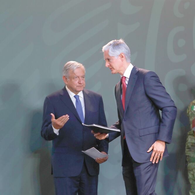 Alfredo del Mazo informó que el gobierno estatal tiene 610 colonias mapeadas, con tipo de delito, calle, colonia, horario y municipio. FOTOS: JORGE ALVARADO. EL UNIVERSAL