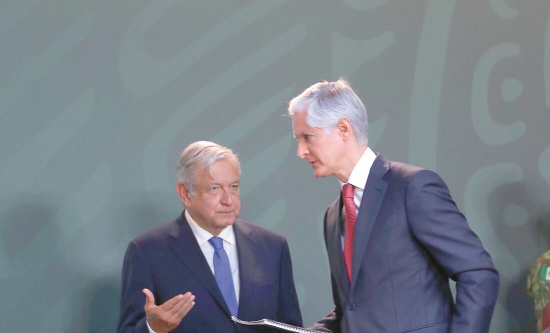 Alfredo del Mazo informó que el gobierno estatal tiene 610 colonias mapeadas, con tipo de delito, calle, colonia, horario y municipio. FOTOS: JORGE ALVARADO. EL UNIVERSAL