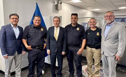 Alfonso Durazo llega a Phoenix, EU; encabezará plenaria Arizona-México junto a mandataria Katie Hobbs