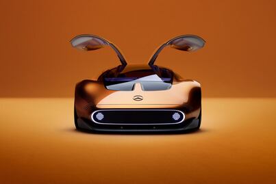 Mercedes Vision One-Eleven, un auto eléctrico con esencia retro