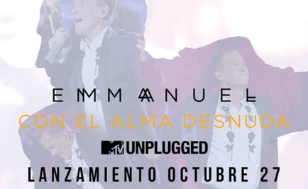 Emmanuel presentará su MTV Unplugged‬ 