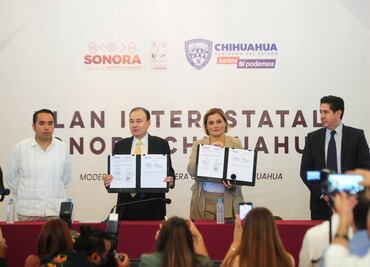 Gobernadores de Sonora y Chihuahua anuncian inversión de 13 mmdp para construcción de carretera interestatal