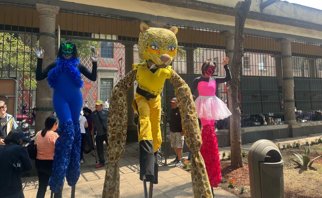 Festival Gatotitlán en Panteón de San Fernando. Foto: Laura Arana / EL UNIVERSAL