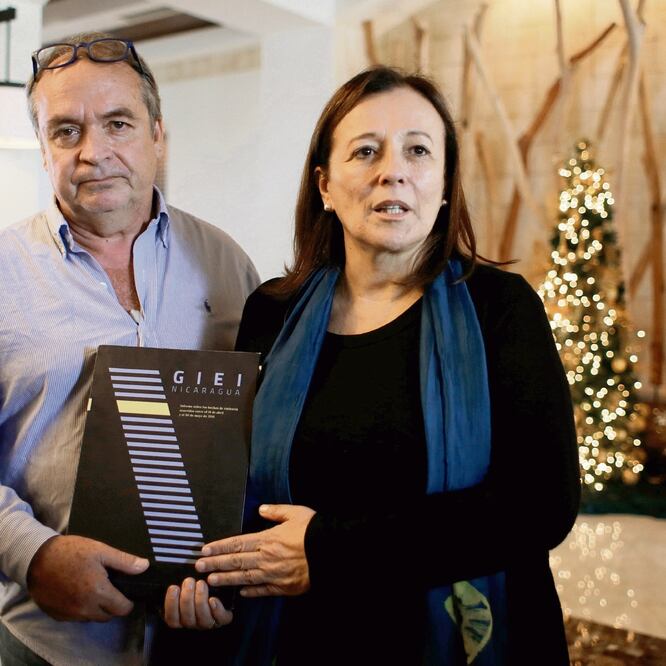 Miembros del Grupo Interdisciplinario de Expertos Independientes, quienes investigaban la represión en Nicaragua, fueron expulsados del país. OSWALDO RIVAS. REUTERS