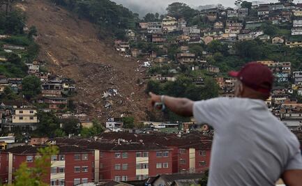 Suman 152 muertos tras lluvias y deslaves en Petrópolis, Brasil 