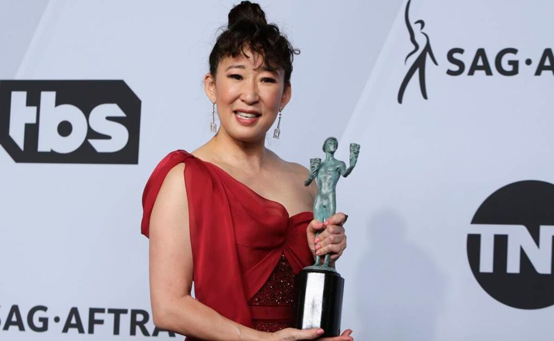  Sandra Oh, se alzó con el Critic's Choice Award, el SAG Award y Globo de Oro como Mejor actriz en una serie dramática. Foto: Reuters 