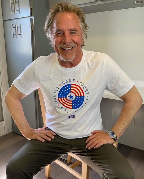 Don Johnson. Fuente: Instagram @donjohnson