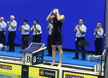 Mexicanos rompen récord en US Open de Natación