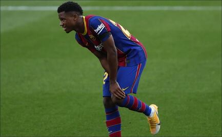 Ansu Fati al quirófano; será operado de la rodilla