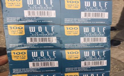 FGR asegura 250 mil focos de contrabando en Chiapas