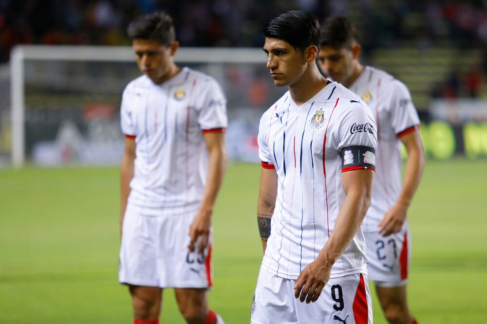 Alan Pulido en lamento, durante el juego de la jornada 14 del torneo Clausura 2019. FOTO/IMAGO7
