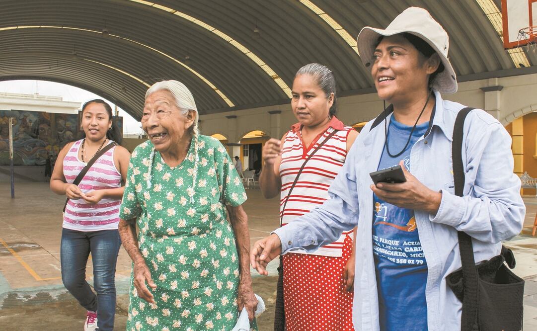 Habitantes de Oluta, Veracruz, últimos hablantes de la lengua Oluteca. Foto: Archivo/ EL UNIVERSAL