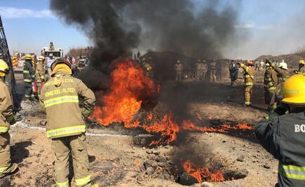 Muere una persona tras explosión de ducto de Pemex en Tlajomulco