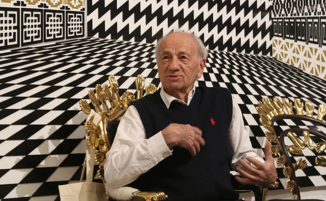 Pedro Friedeberg falleció en su casa de San Miguel Allende. Foto: Carlos Mejía/EL UNIVERSAL.