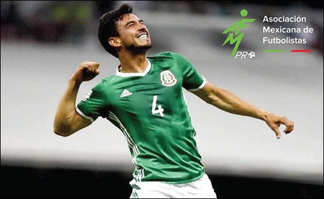 Especial. Oswaldo Alanís celebrando un gol con la Selección Mexicana.