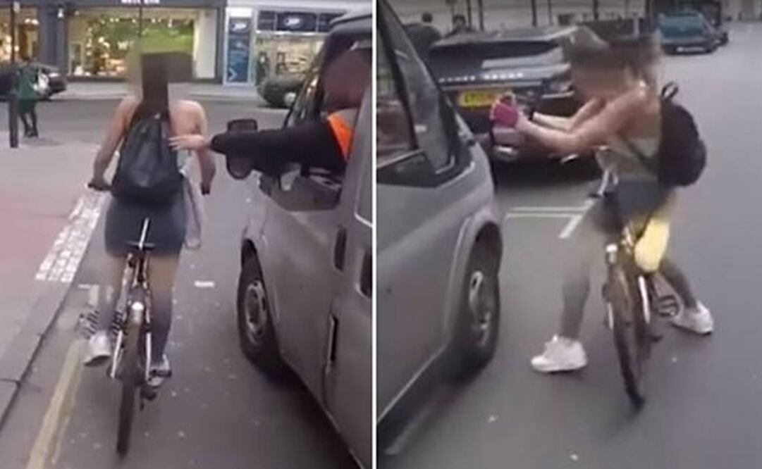 Video. La venganza de una ciclista acosada por un conductor