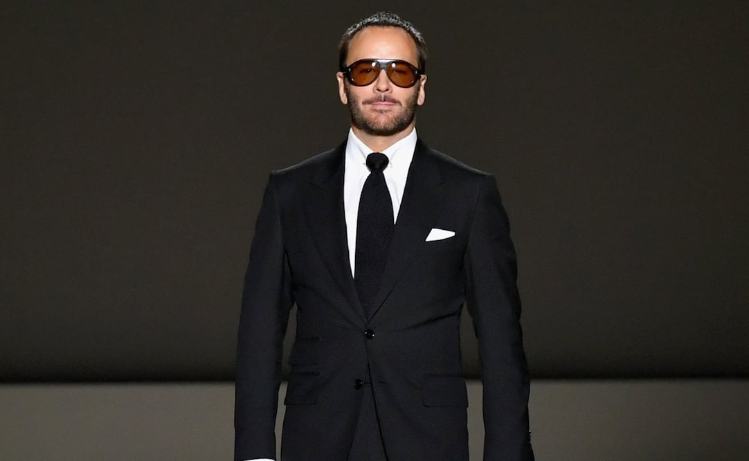 Tom Ford es uno de los diseñadores más guapos de la industria. Foto: Archivo EL UNIVERSAL