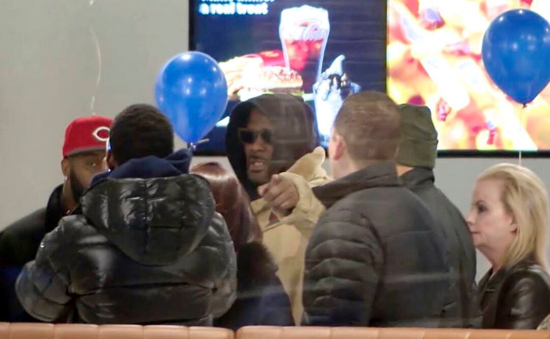 R. Kelly, despreocupado. Foto: AP 