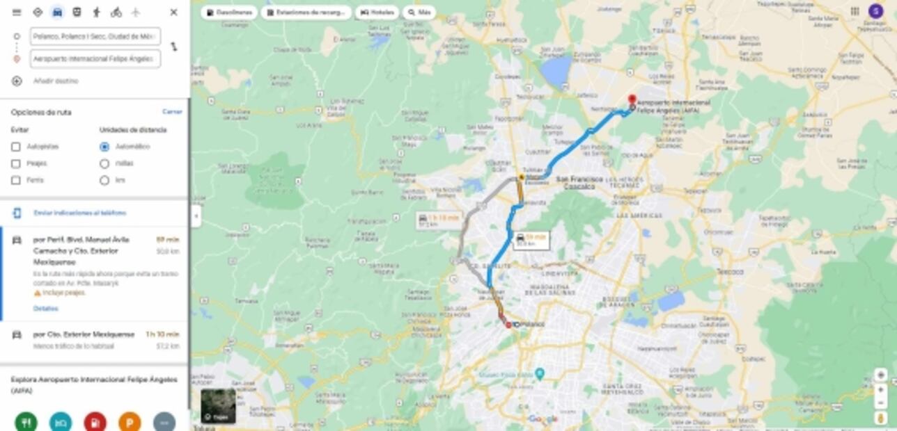 Genaro Lozano asegura que el trayecto de Polanco al AIFA es de 49 minutos, lo critican y esto responde