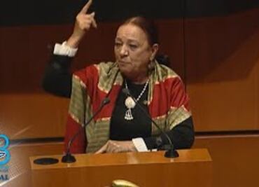 Senadora de Morena pide no caer en descalificaciones... pero llama ratas y sátrapas a sus adversarios