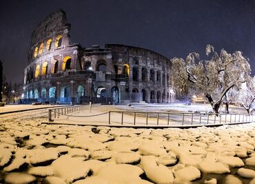 Ola de frío "Bestia del Este" recorre Europa; reportan 4 muertos