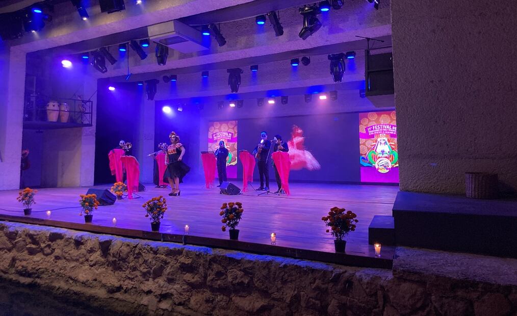 Aspectos de Xcaret en Día de Muertos. Foto: Soniae Sierra.