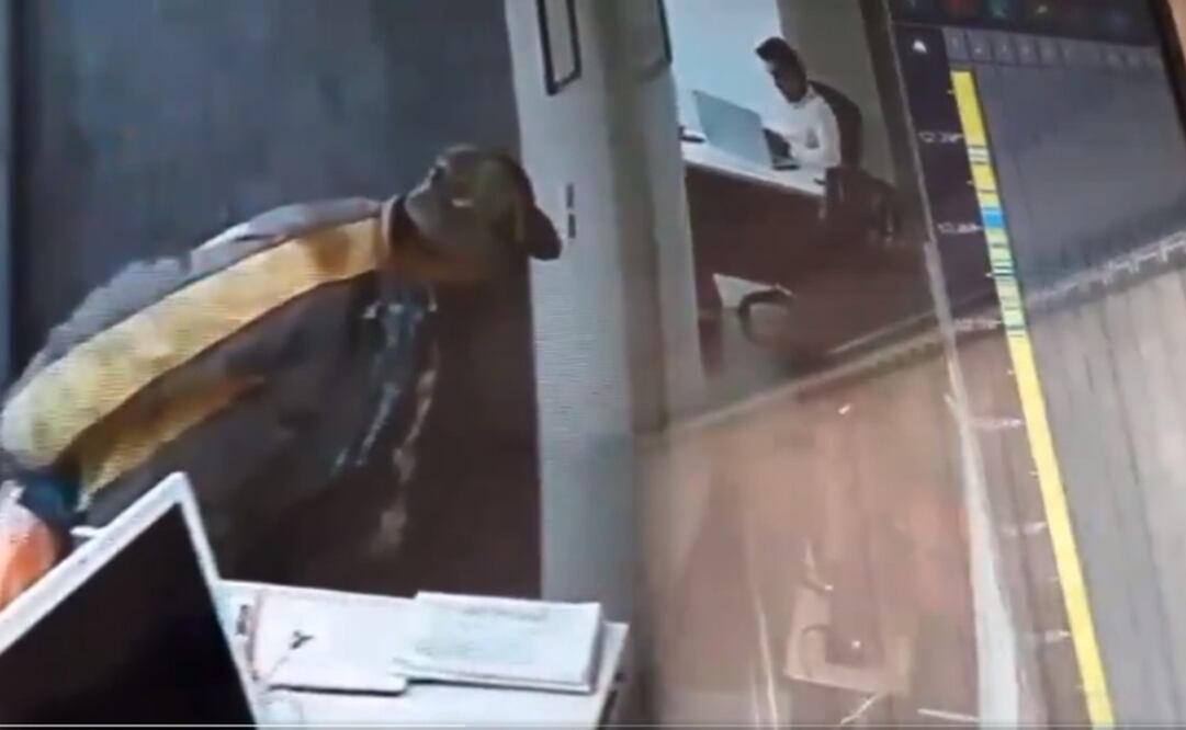 De acuerdo con vecinos de la zona, el adulto mayor ya ha robado en otras viviendas con el mismo modus operandi. Foto: X @Rejija