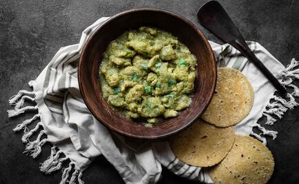 Chicharrón en salsa verde para taquear
