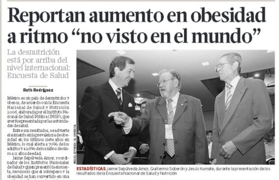 Los orígenes de la obesidad en México