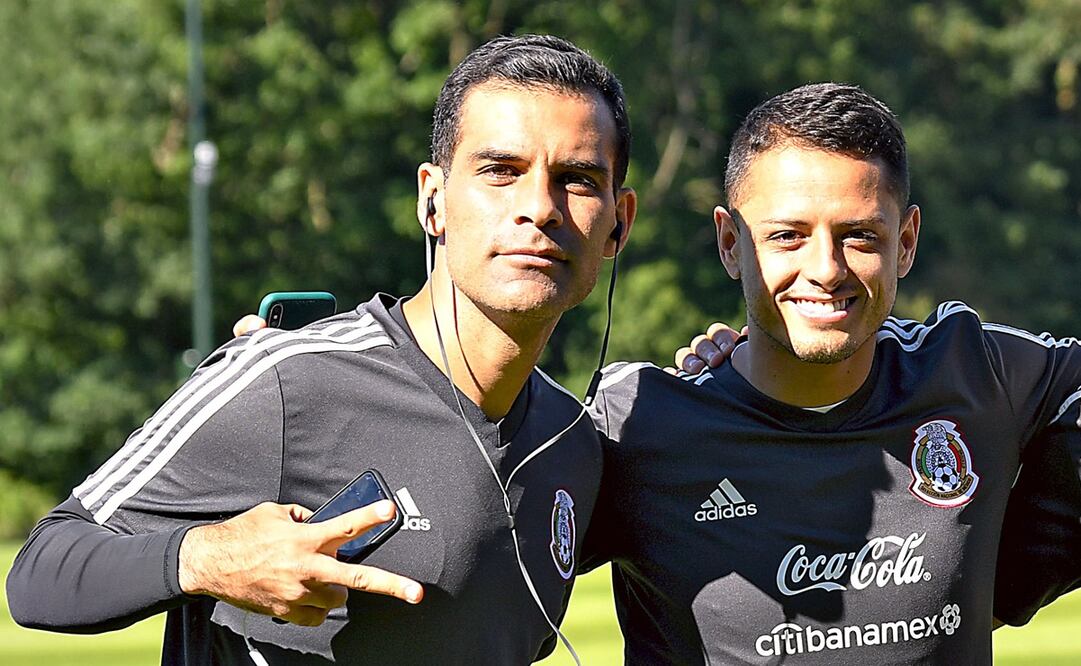 Márquez y Chicharito con la Selección / FOTO: IMAGO7