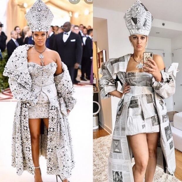 MET Gala Challenge: Así recrean los mejores looks en la cuarentena