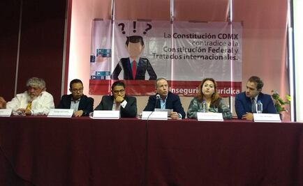 Suman 178 amparos de ONG contra Constitución de la CDMX