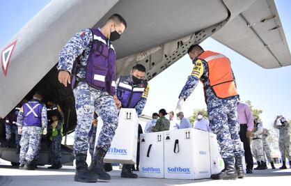 Llegan más de 66 mil vacunas a Sinaloa para primera y segunda dosis de adultos mayores