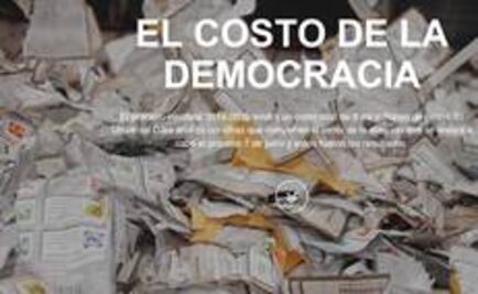 El costo de la democracia