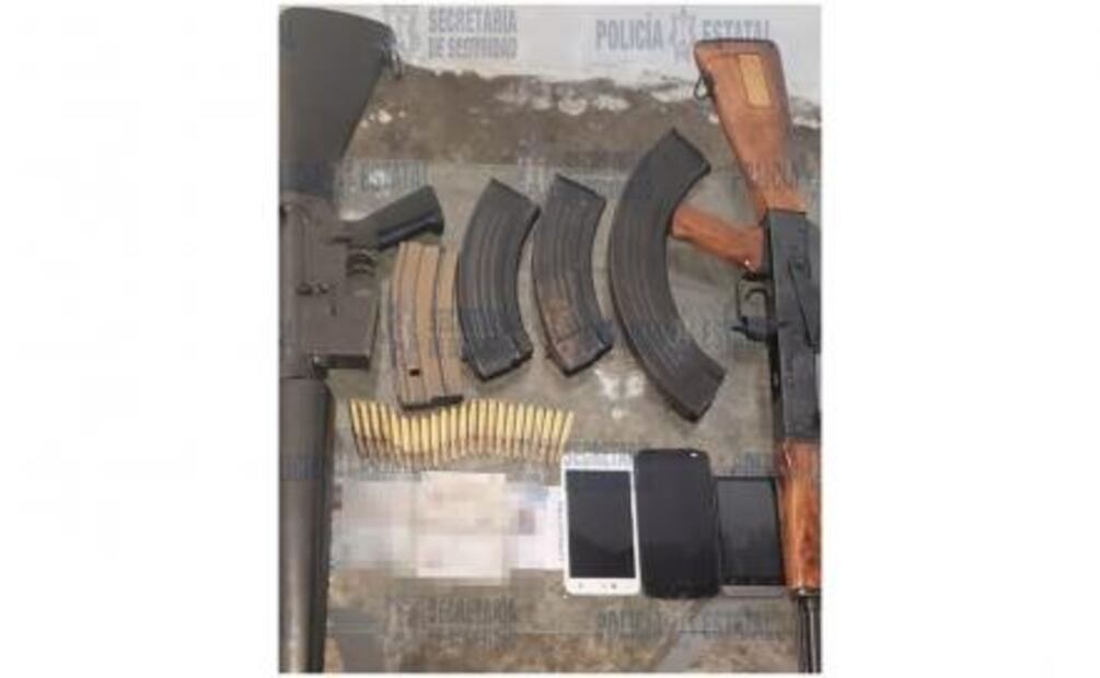 Caen 2 presuntos integrantes del Cártel Jalisco Nueva Generación en Ecatepec