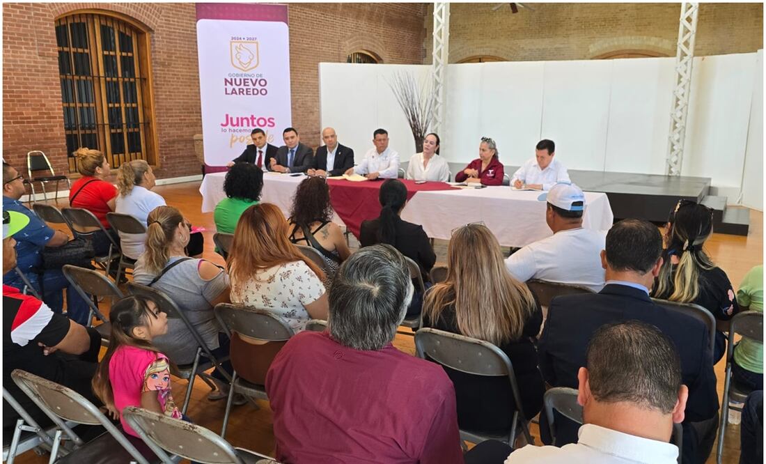 Este 13 de noviembre, ganaderos y transportistas de Tamaulipas se reunieron con la alcaldesa Carmen Lilia Canturosas Villarreal para denunciar abusos por parte del Ejército y GN. Foto: Especial