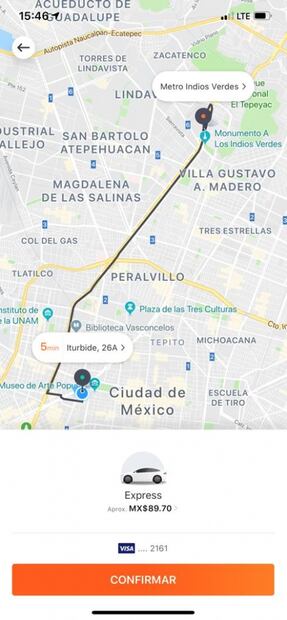 Paro de taxistas provoca tarifas elevadas en apps