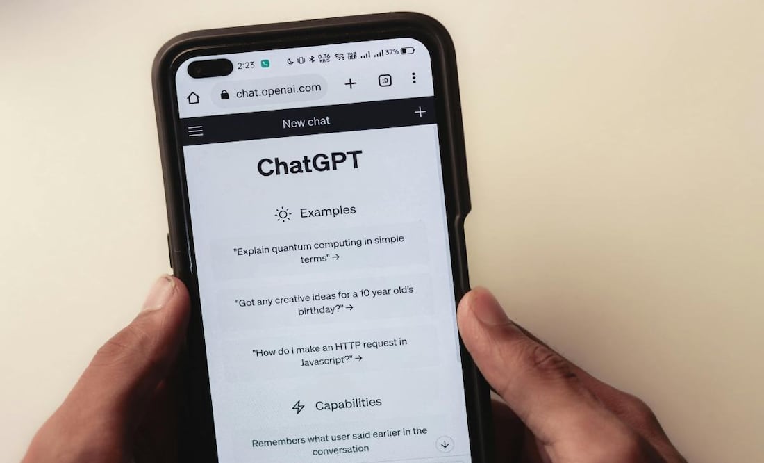 ChatGPT. Imagen: Pexels