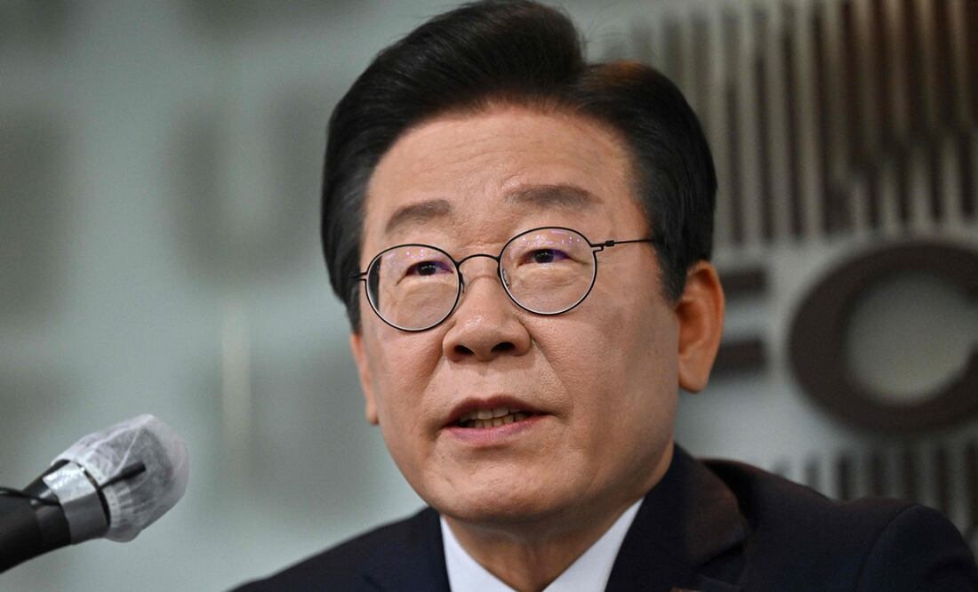 Lee Jae-myung, líder del Partido Demócrata, el principal partido opositor de Corea del Sur. Foto: AFP