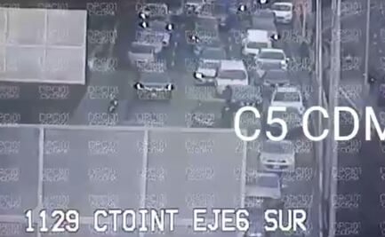 Reportan choque sobre Río Churubusco, a la altura de San José Aculco en Iztapalapa 