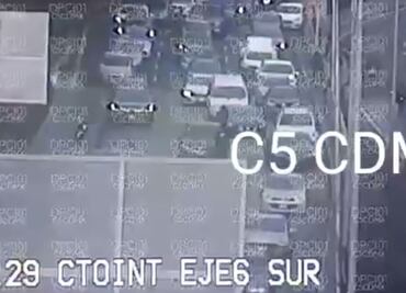 Reportan choque sobre Río Churubusco, a la altura de San José Aculco en Iztapalapa