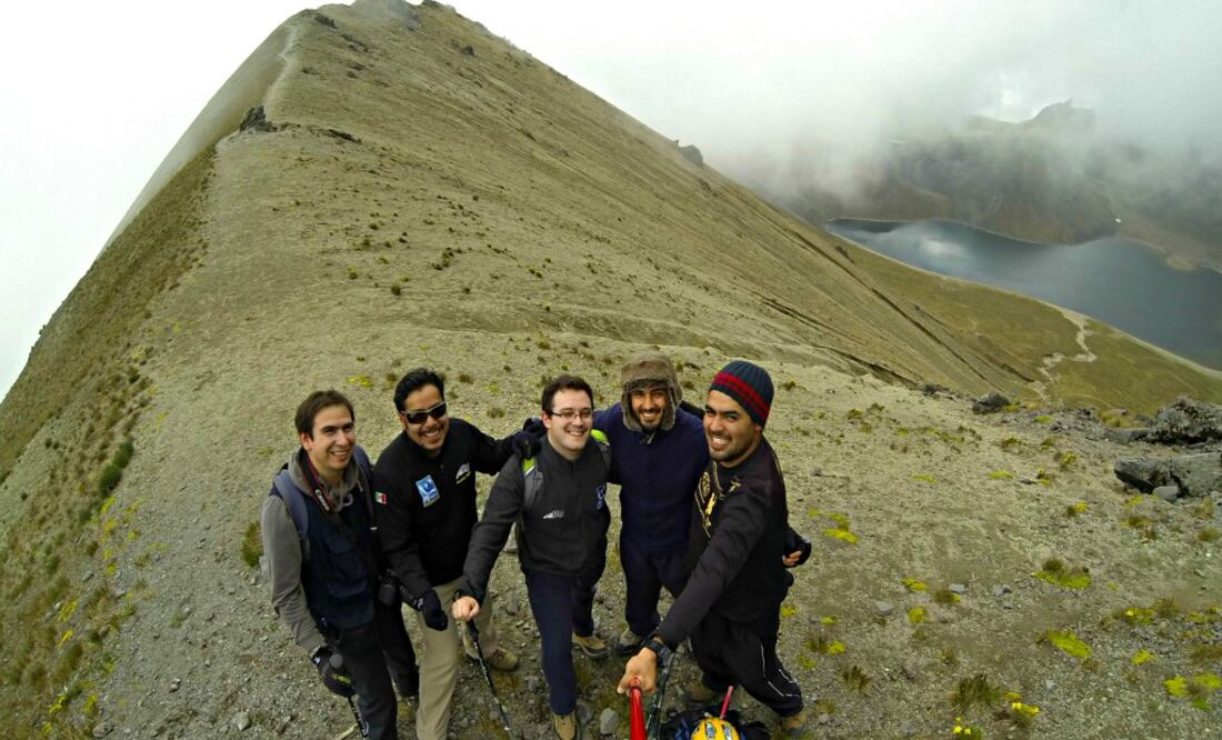 Ascenso al Nevado de Toluca en compañía de un alpinista profesional. (Foto: Cortesía HG México)