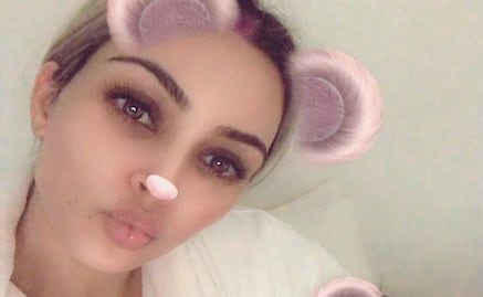 La foto que comprueba que Kim Kardashian es una mamá Millennial