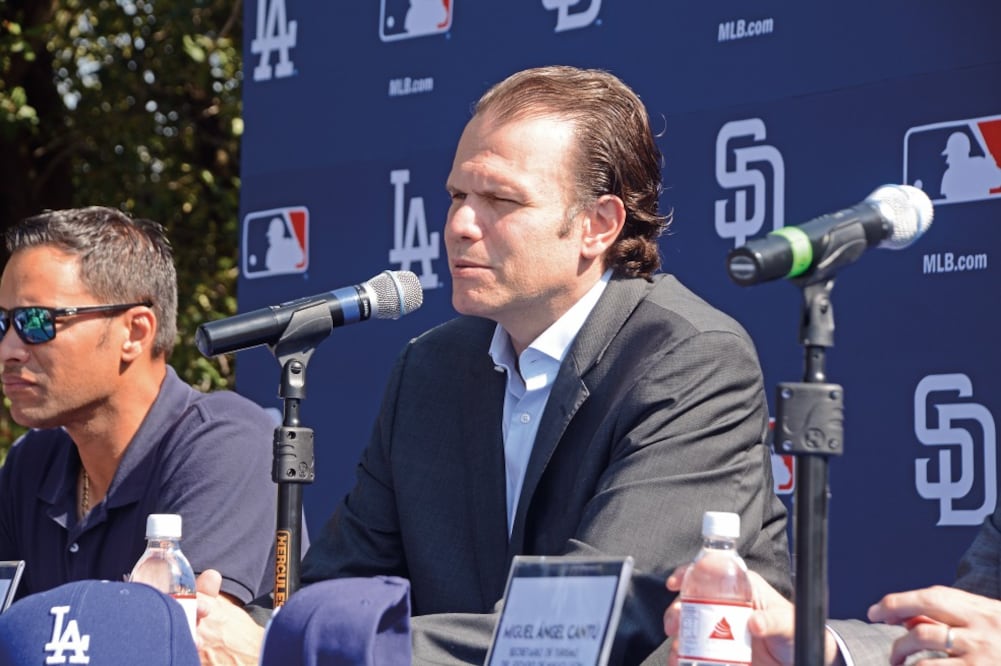 Rodrigo Fernández, presidente de MLB México, prefirió no arriesgar (CORTESÍA)