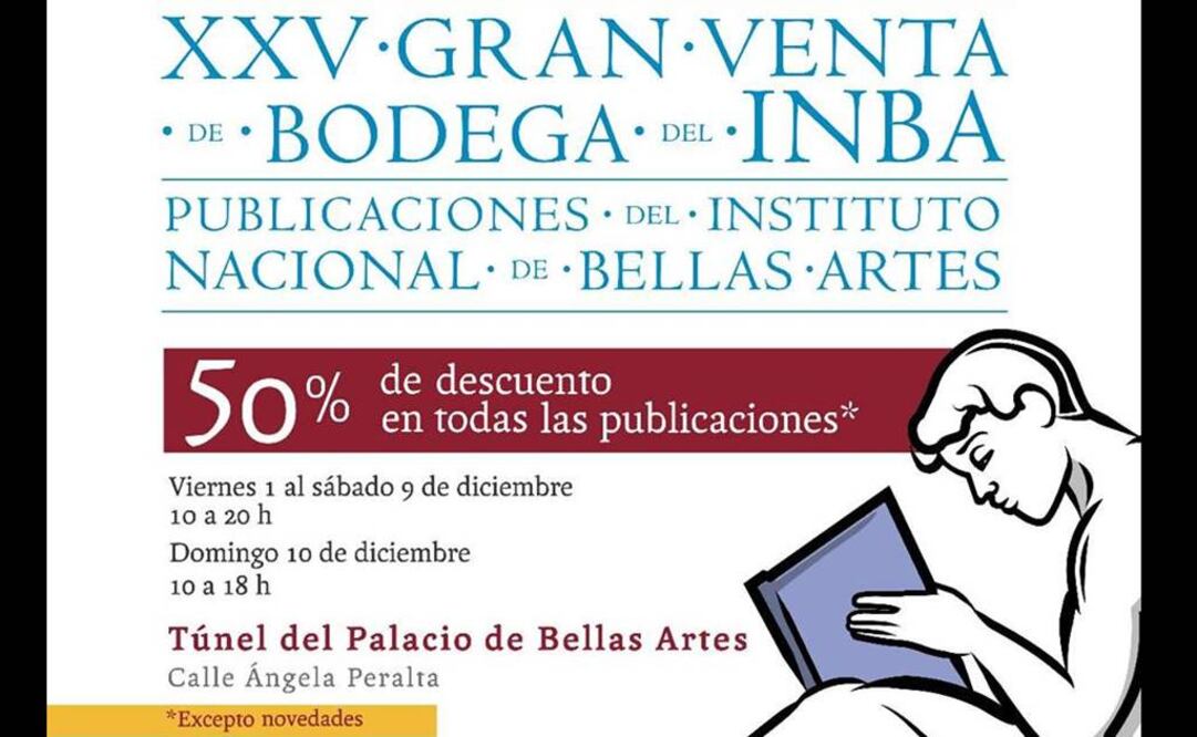 FOTO: Facebook/Instituto Nacional de Bellas Artes.