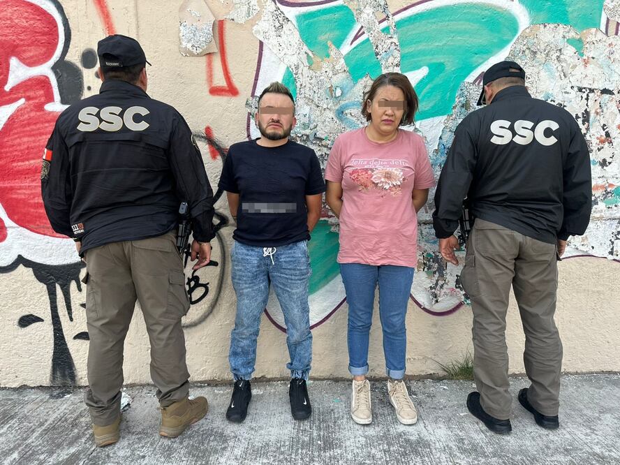 Detenidos por narcomenudeo y robo de autopartes. Foto: Especial