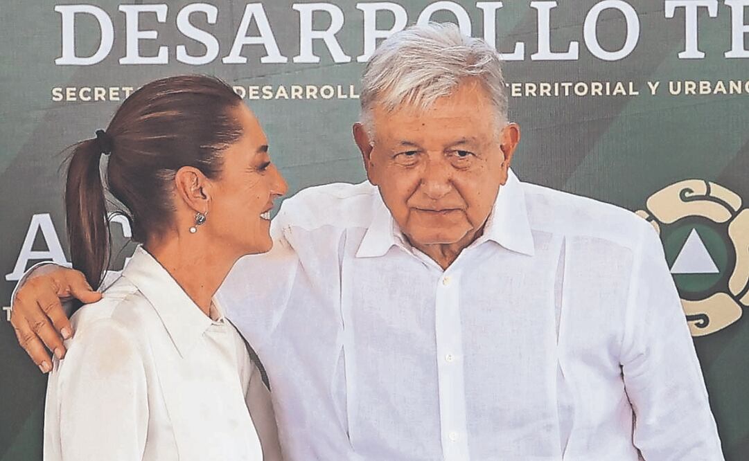 Sheinbaum y AMLO Foto: Archivo/ EL UNIVERSAL