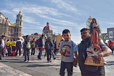 ¿Cuántos peregrinos por minuto arriban a la Basílica de Guadalupe?