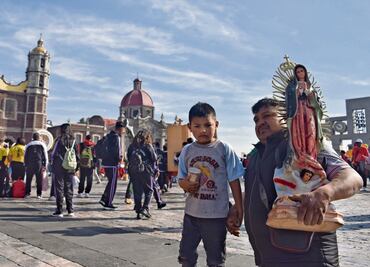 ¿Cuántos peregrinos por minuto arriban a la Basílica de Guadalupe?